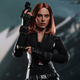 Illustration for article titled This Black Widow toy may have stolen Scarlett Johanssons soul